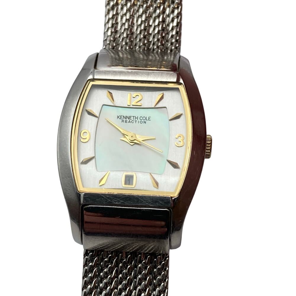 Kenneth Cole Reaction Women's Watch 25mm - New Battery -Date- WR - KC4578-U54-06